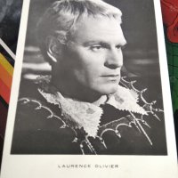Картичка снимка актьора Лорънс Оливие, снимка 1 - Колекции - 40851070