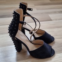 Токчета Zara - 37 , снимка 5 - Дамски обувки на ток - 41097455