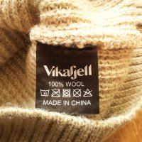 Vikafjell 100% WOOL за лов риболов и туризъм размер M Вълнен пуловер ( не бучи ) - 103, снимка 13 - Пуловери - 35908755