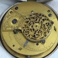 Старинен джобен часовник сребро, George Prior/Savory&Sons London 1828г., снимка 18 - Колекции - 42088207