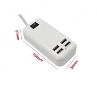 15W 4-Port USB зарядно с 4 порта за компютър 15W, снимка 3 - Други стоки за дома - 34640662