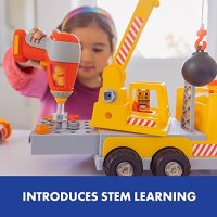 Нова STEM играчка бормашина камион деца 3+ подарък обучение игра, снимка 2 - Образователни игри - 40699541