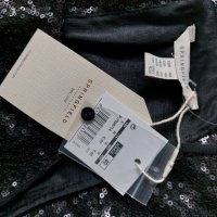 SPRINGFIELD - черна рокля с пайети, снимка 4 - Рокли - 39895884