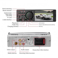 2022 Мултимедия за Кола 1DIN авто радио bluetooth мп3 dvd  cd sony usb, снимка 10 - Аксесоари и консумативи - 36152960