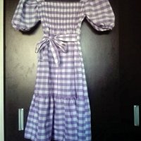 Лилава кукленска рокля, снимка 4 - Рокли - 14241024