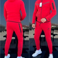 Червен мъжки спортен екип  Nike Air  код SS-P100, снимка 1 - Спортни дрехи, екипи - 41851424