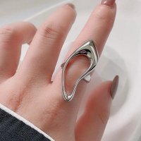Сребърен пръстен за жена много стилен - 925, снимка 1 - Пръстени - 44166165