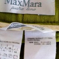 Панталон Max Mara, 100% лен, размер IT 44 D40, снимка 13 - Панталони - 35039217