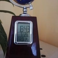 Настолен комплект - глобус, часовник, термометър, дата и ден, снимка 7 - Други - 33197003