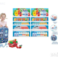 Детски хладилник със светлина, звук и аксесоари, снимка 3 - Образователни игри - 44515914