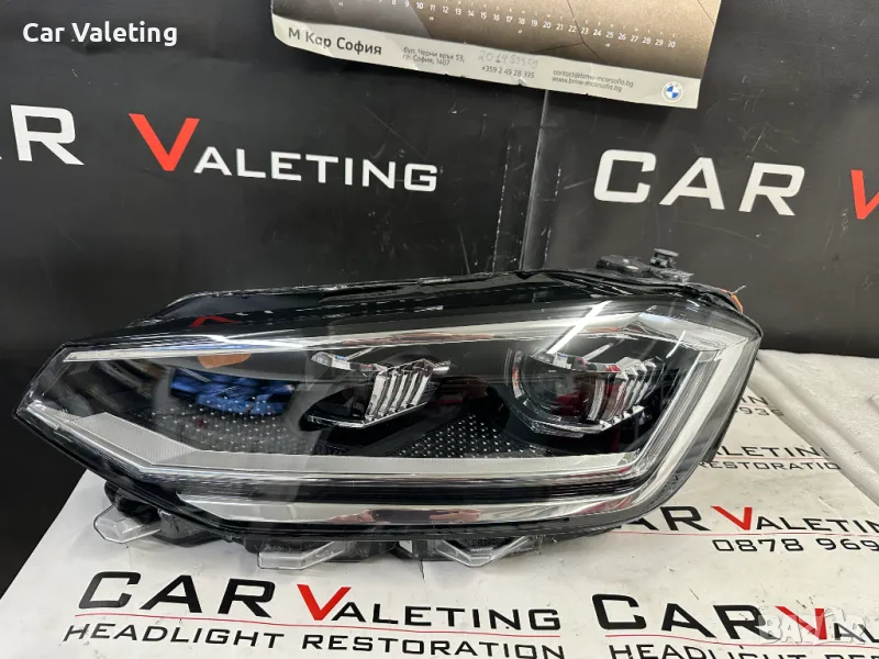 Фар фарове ляв LED VW Golf Sportsvan  far farove ФВ Голф Спортсван, снимка 1