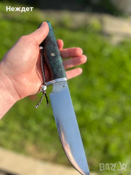 Нож от стомана Rex 121 закален на 69единици от Капо. , снимка 1