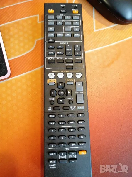 Дистанционно RAV491 ZF30320 за рисивер YAMAHA, снимка 1