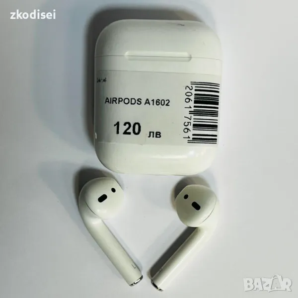 Bluetooth слушалки AIRPODS A1602, снимка 1