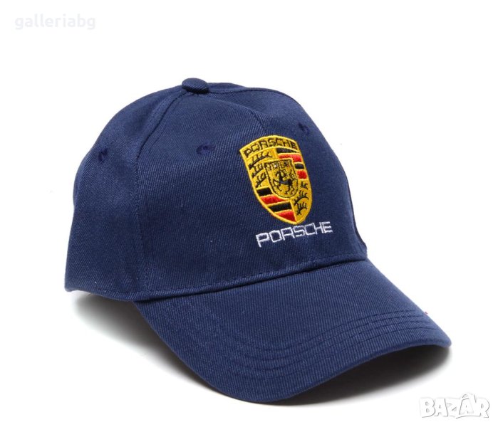 Автомобилна синя шапка - Порше (Porsche), снимка 1