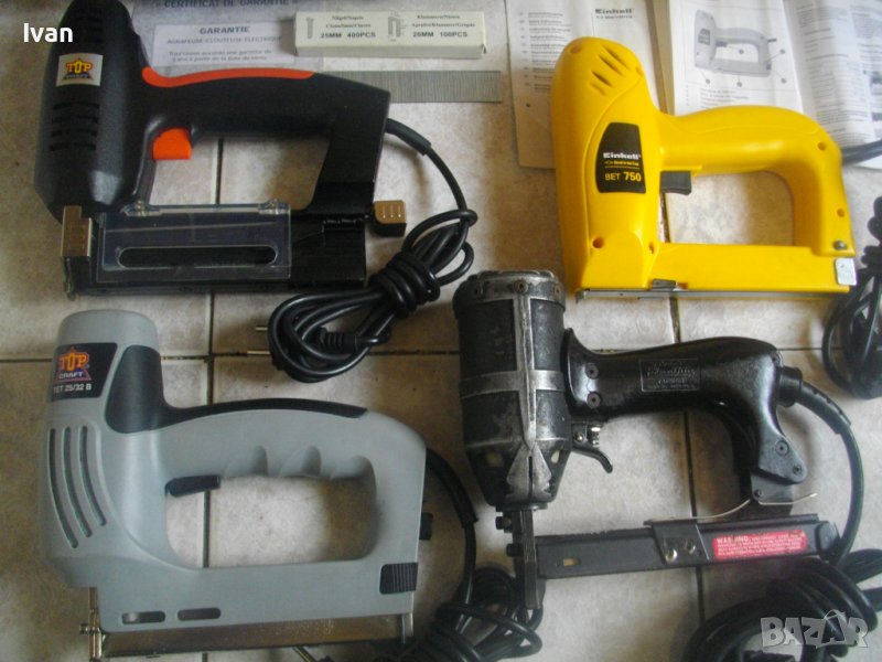 Ел.Такер-Duo-Fast PROFESSIONAL/Нов Einhell 10-16mm/Нов Top Craft 15-30mm/Като Нов Top Craft 15-32mm, снимка 1