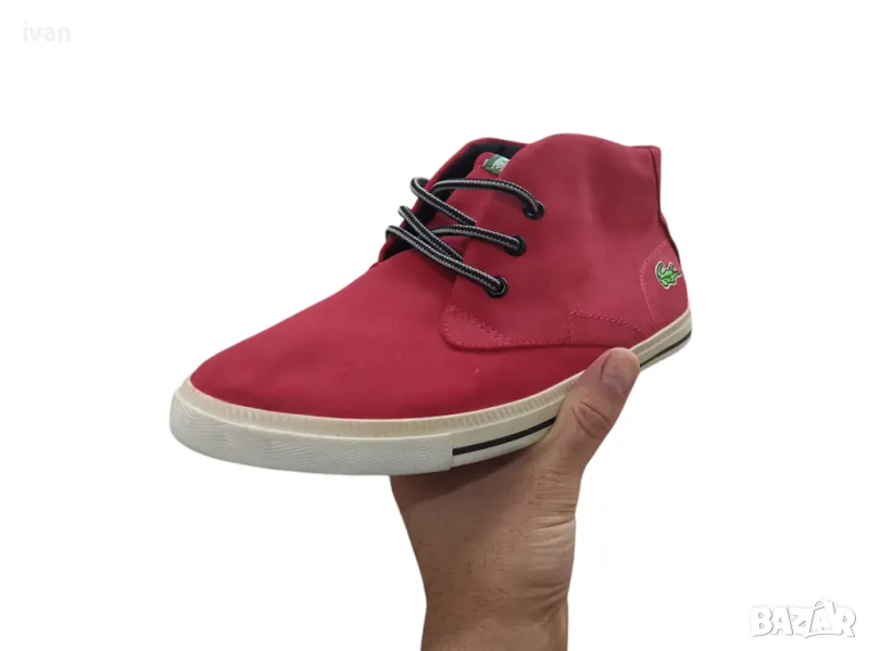 намаление, lacoste. спортно елегантни мъжки обувки. размер 42, стелка 27 см, снимка 1