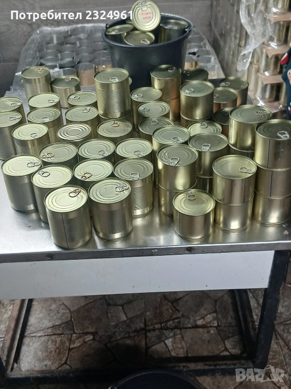 Продавам домашни консерви свинско месо, снимка 1