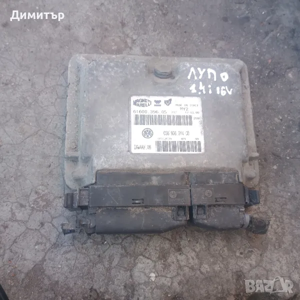 Компютър ECU За Фолксваген Лупо 1.4И 16В 2000г / VW Lupo 1.4I 16V 2000y, снимка 1