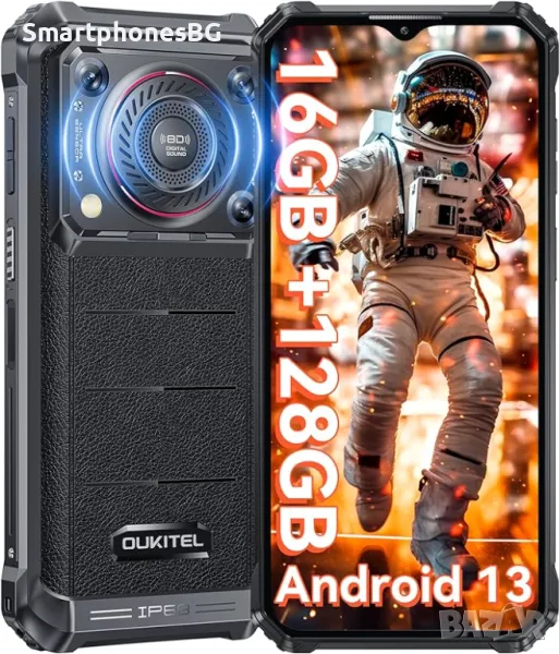 Oukitel WP36 16GB RAM 128GB ROM с IP68 защита за екстремни условия, снимка 1