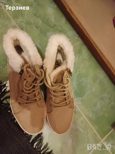 Продавам бежови боти, снимка 1