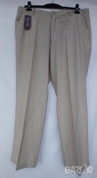 Мъжки ленен дълъг панталон, снимка 1