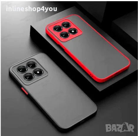 Цветен Кейс Rock за Xiaomi 14T / Pro със защита около камерите, снимка 1