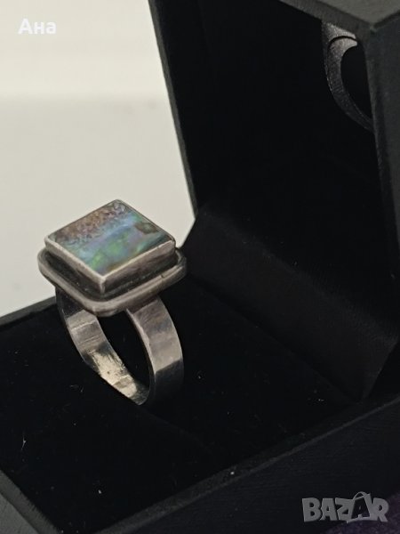 Красив сребърен пръстен маркиран #ВВ2, снимка 1