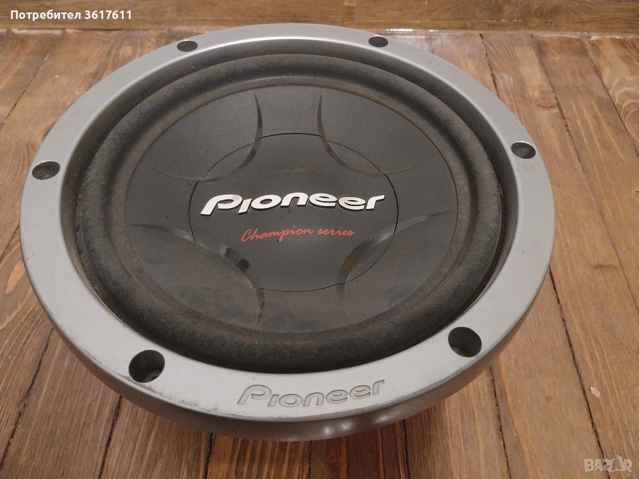 Говорител subwoofer Pioneer за автомобил, снимка 1