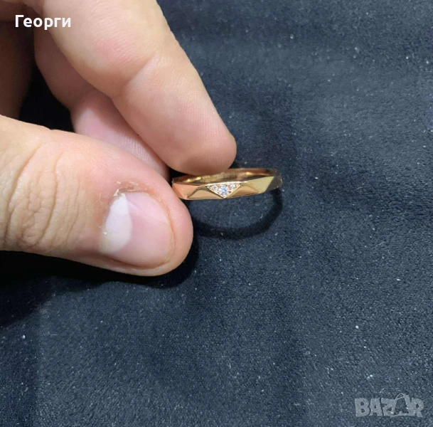 Graff оригинален пръстен с диамант, снимка 1