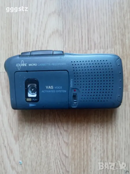 Edutec micro cassette recorder, снимка 1