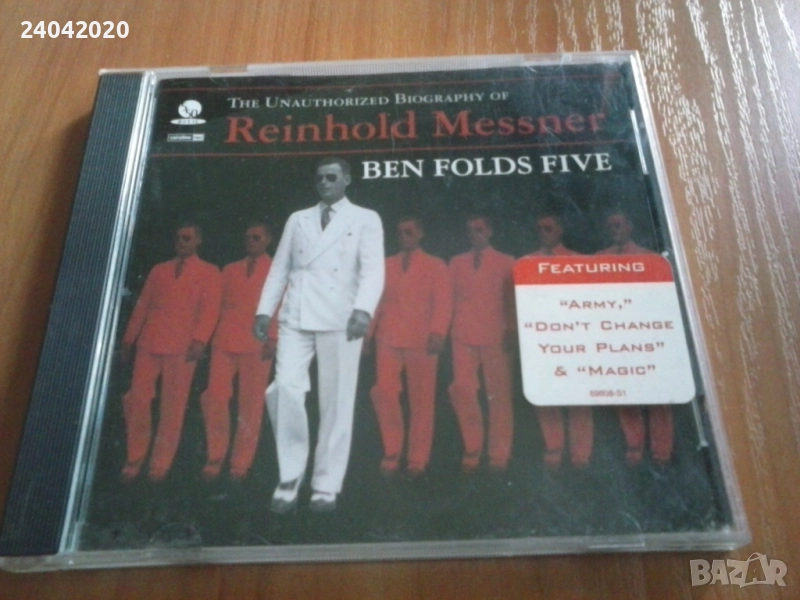 Ben Folds Five – The Unauthorized Biography... оригинален US диск, снимка 1