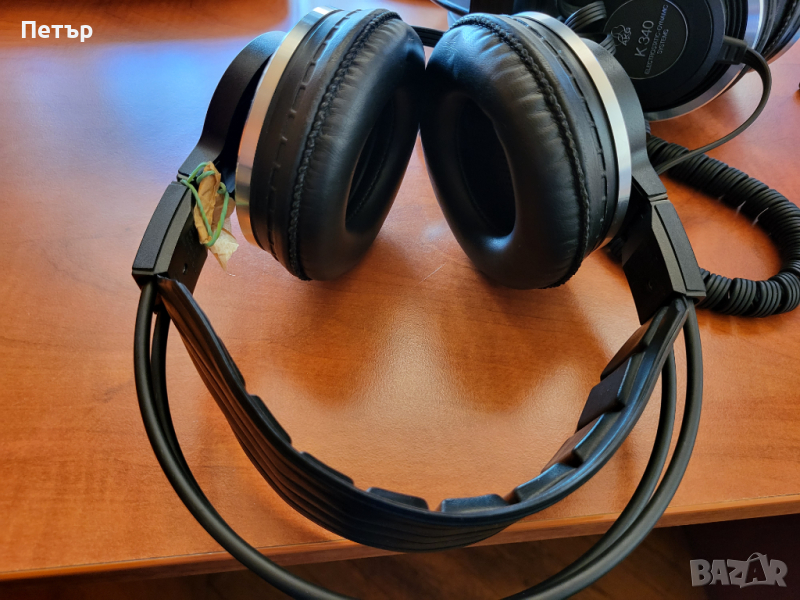 AKG K340 слушалки !!!ЗЕЛЕН драйвер неутрален бас, снимка 1