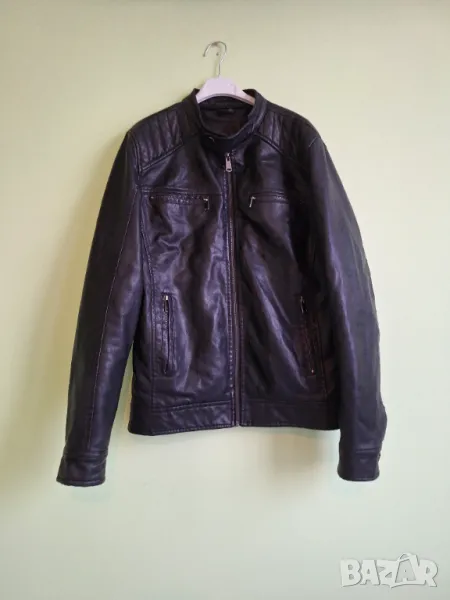 Мъжко кожено яке,М, снимка 1