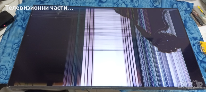 Samsung QE55Q70AAT със счупен екран CY-QA055FGHV2H/BN41-02855C BN94-17171V/BN44-01105A/S1O7-550SM0-R, снимка 1