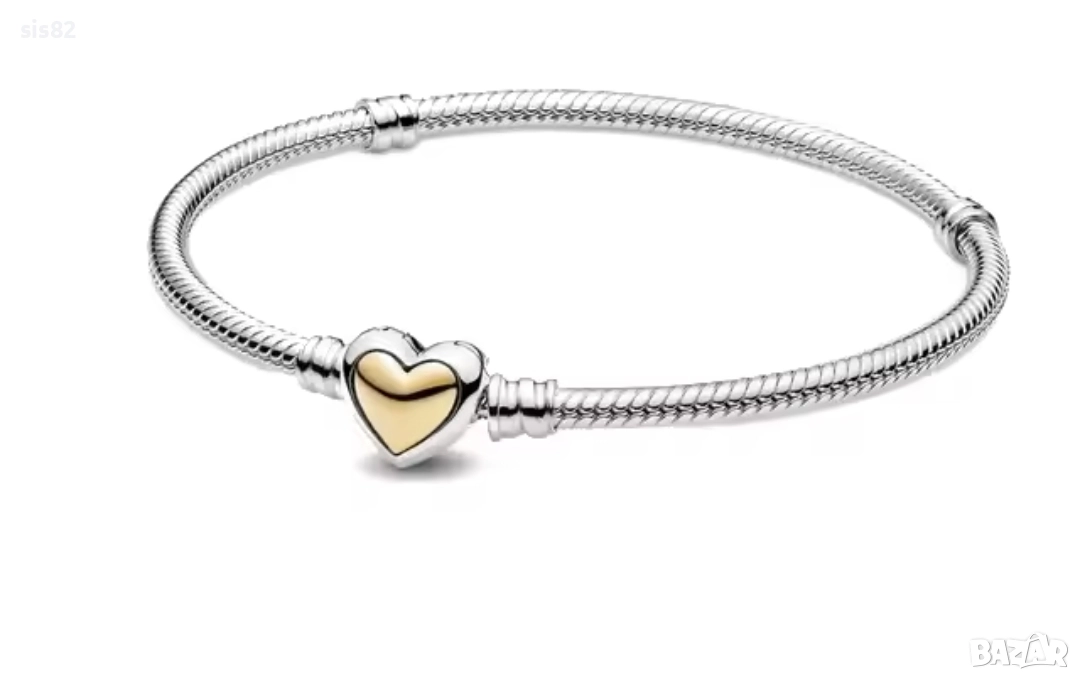 Сребърни гривни с печат Pandora , снимка 1