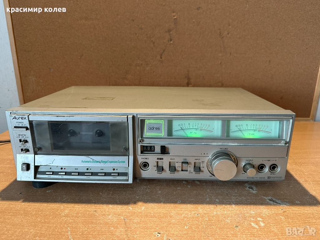 касетен дек "TOSHIBA PC-X60AD", снимка 1