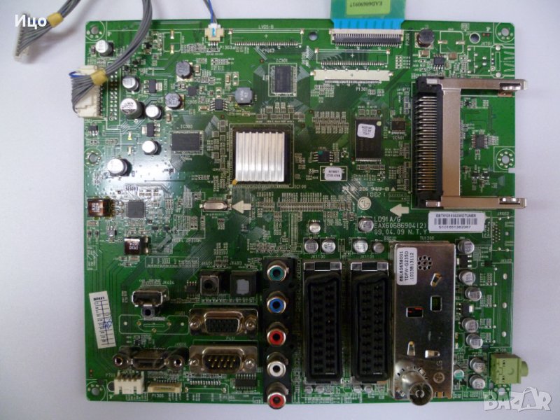 Продавам MAIN BOARD LD91A/G EAX60686904(2) от LG 22LD320, снимка 1