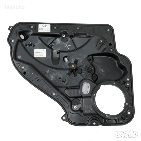 Механизъм заден ляв ел. стъклоповдигач Volkswagen Golf VI 2008-2016 ID:148588, снимка 1