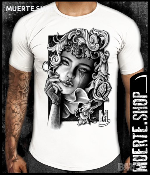 Тениска с щампа CHICA GRAPHICA, снимка 1