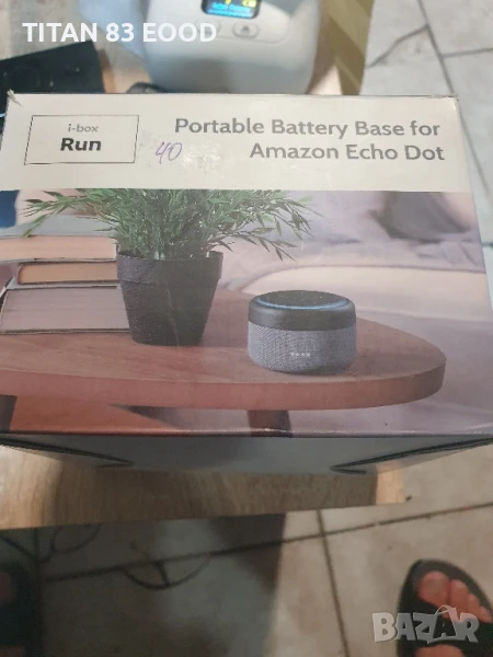 оригинална портативна батерия за акумулаторна докинг станция Amazon Echo Dot 3rd Gen, снимка 1