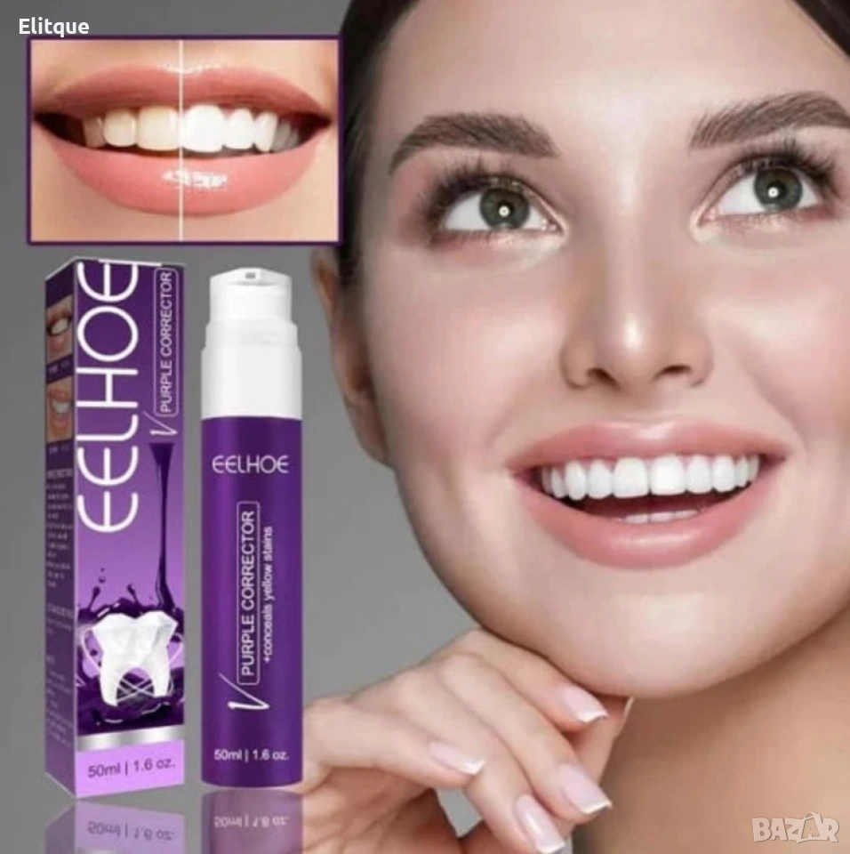 Избелваща паста за зъби Eelhoe, снимка 1