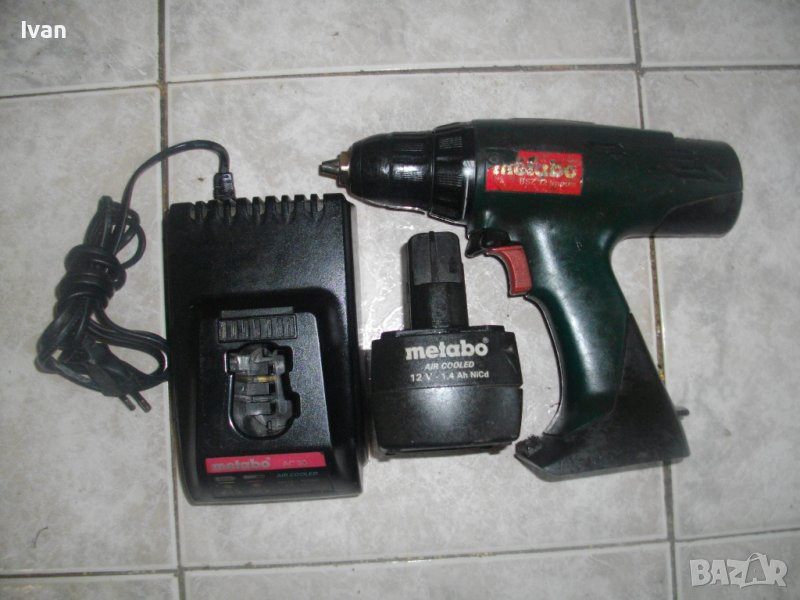 METABO BSZ12 Impuls-12 Волта-Импулсен Немски Професионален Винтоверт-Метабо-ОТЛИЧЕН, снимка 1