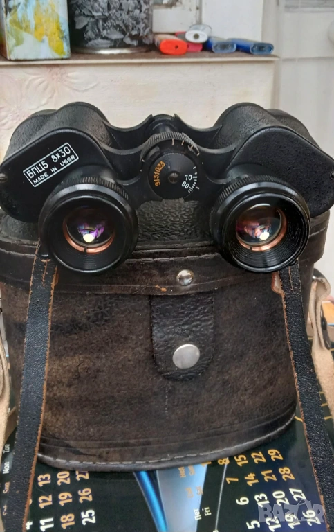 Бинокъл БПЦ5 8х30 СССР, снимка 1