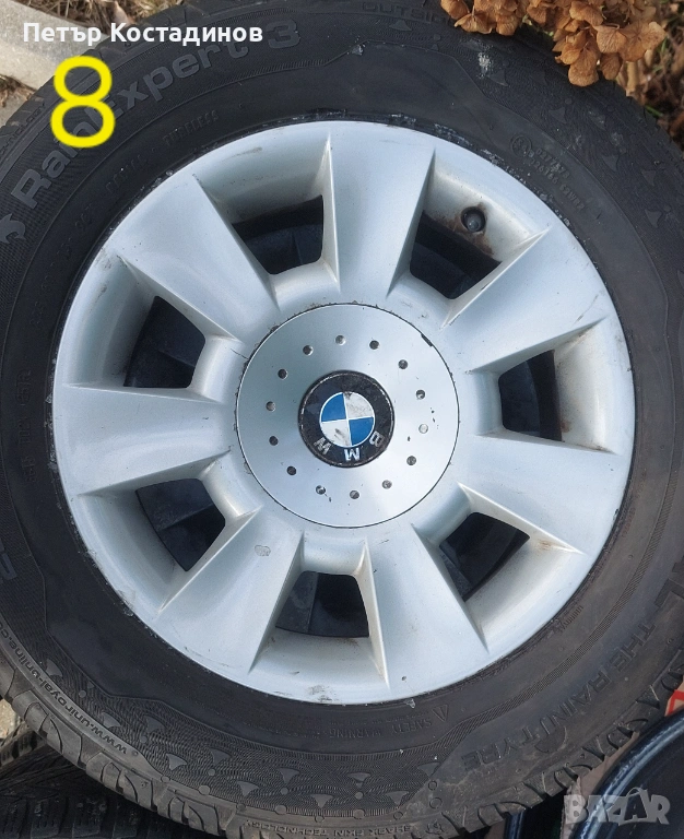 Оригинални алуминиеви джанти за BMW 15” 5x120, снимка 1