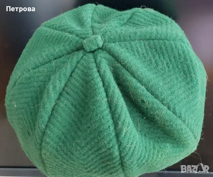 Модна зимна шапка, вълнена, тип барета, снимка 1
