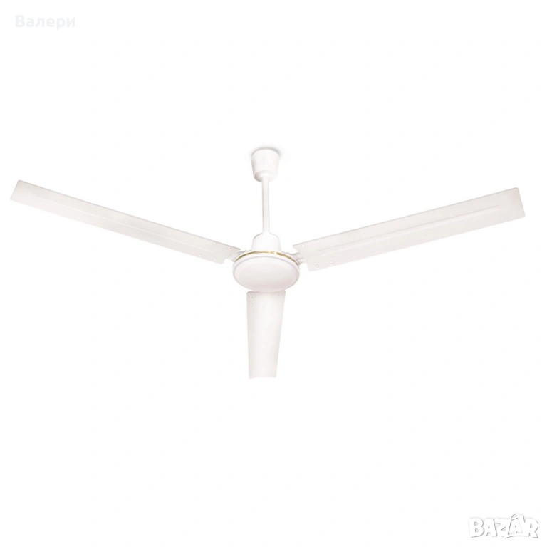 Метален таванен вентилатор Muhler MCD-54056 – 142 см (56"), 60W, с регулатор на стена, снимка 1