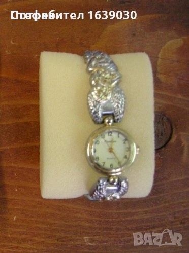 Дизайнерски кварцов часовник Panther. В отлично състояние. Работи точно., снимка 1