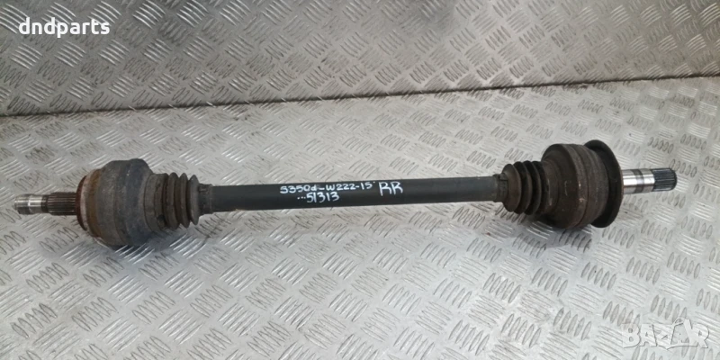 Полуоска Mercedes S350d W222 2015г.(задна дясна)	, снимка 1