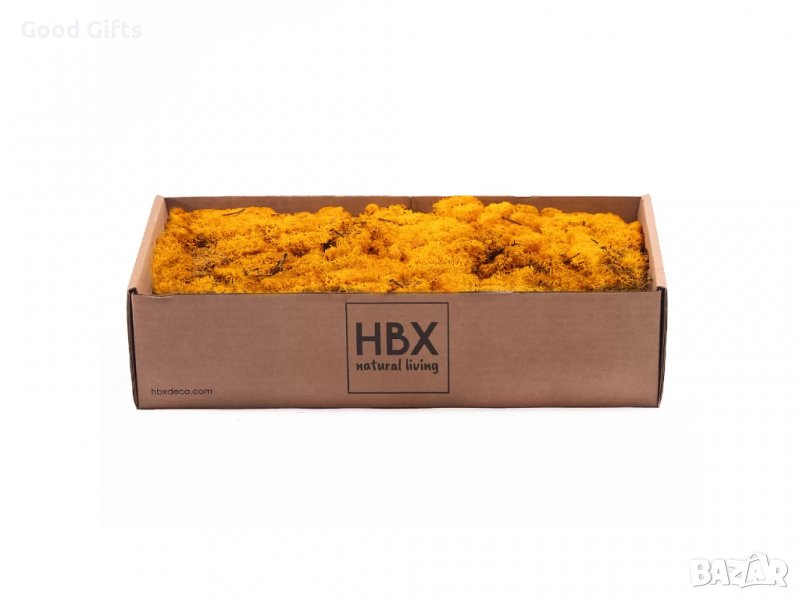 Скандинавски Мъх 500гр, Жълт, снимка 1